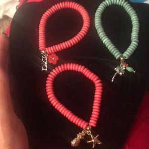 Multiple handmade bracelets adult or kid